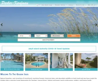 Parker-Kaufman.com(Golden Isles Vacations) Screenshot