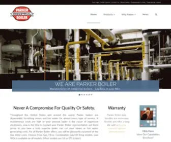 Parkerboiler.com(Parkerboiler) Screenshot