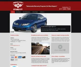 Parkercountyautorepair.com(Parker County Automotive) Screenshot