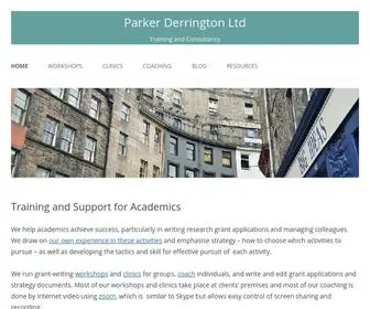 Parkerderrington.com(Parker Derrington Ltd) Screenshot