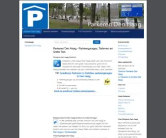 Parkeren-Denhaag.nl(Parkeren Den Haag) Screenshot