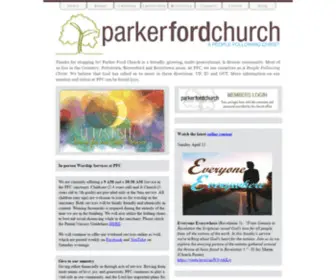 Parkerfordchurch.com(Parker Ford Church) Screenshot