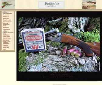 Parkerguns.org(The Parker Gun Collectors Association) Screenshot