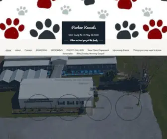 Parkerkennels.com(Parker Kennels) Screenshot