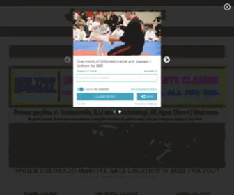 Parkermartialarts.com(Parker Academy Of Martial Arts) Screenshot