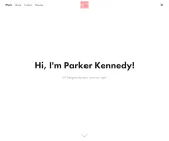 Parkermkennedy.design(Parker Kennedy Portfolio) Screenshot