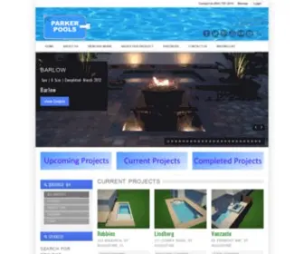 Parkerpoolsinc.com(St Augustine's Premiere Swimming Pool Contractor) Screenshot