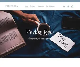 Parkerrowshop.com(Parker Row) Screenshot