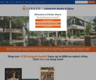 Parkershareproducts.com(SHOP FORMS) Screenshot