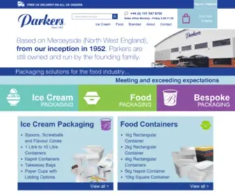 Parkerspackaging.com(Food Packaging) Screenshot