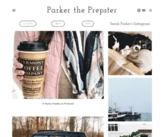 Parkertheprepster.com(Parker the Prepster) Screenshot