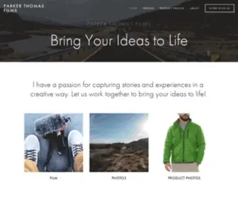 Parkerthomasfilms.com(PARKER THOMAS FILMS) Screenshot