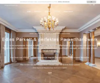 Parkettmeister.de(Parketthandwerk aus Berlin) Screenshot