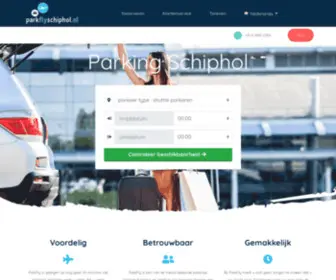 Parkfly.nl(Gemakkelijk betaalbaar veilig parkeren Schiphol) Screenshot