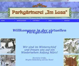 Parkgaertnerei-IM-Loss.de(Parkgaertnerei IM Loss) Screenshot