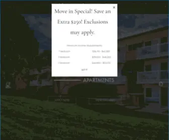 Parkgreeneapts.com(Apartments in Suitland MD) Screenshot