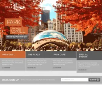 Parkgrillchicago.com(Park Grill Chicago) Screenshot