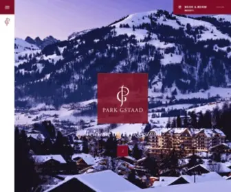 Parkgstaad.ch(Park Gstaad) Screenshot