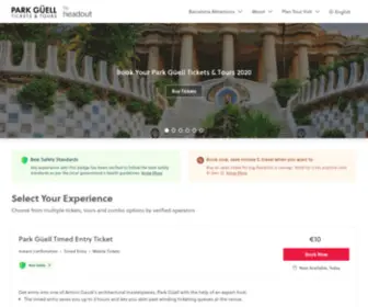 Parkguell-Tickets.com(Skip the Lines) Screenshot