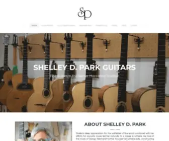 Parkguitars.com(Shelley D) Screenshot