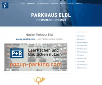 Parkhaus-ELBL.at(PARKHAUS ELBL) Screenshot