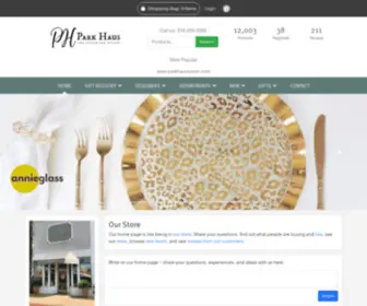 Parkhausruston.com(Home page for Park Haus ~ Park Haus) Screenshot