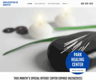 Parkhealingcenter.com(Park Healing Center) Screenshot