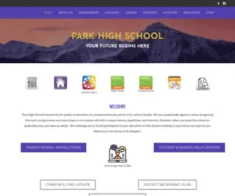 Parkhigh.org(Park High School) Screenshot