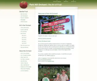 Parkhillorchard.com(Park Hill Orchard) Screenshot