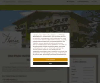 Parkhotel-Florian.com(Ihr Hotel in Seis am Schlern) Screenshot