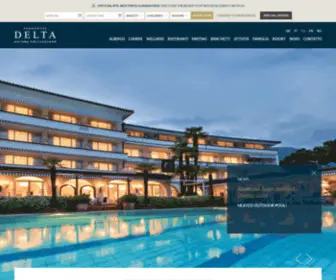 Parkhoteldelta.ch(Vacanze sul Lago Maggiore) Screenshot