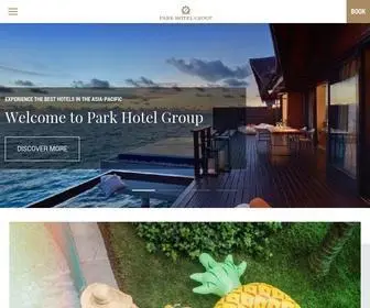 Parkhotelgroup.com(Official Site Park Hotel Group) Screenshot