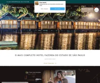 Parkhotelmodelo.com.br(Hotel fazenda) Screenshot