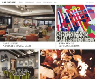 Parkhousedallas.com(Park House Dallas Private Social Club) Screenshot