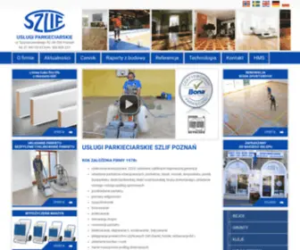 Parkietyszlif.pl(Cyklinowanie pozna) Screenshot