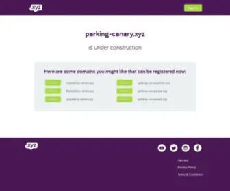 Parking-Canary.xyz(Xyz) Screenshot