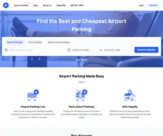 Parkingaccess.com(Find and Reserve Airport Parking Rates) Screenshot