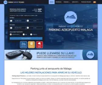 Parkingairportpicasso.com(Parking Airport Picasso) Screenshot