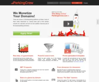 Parkingcrew.com(Parkingcrew) Screenshot