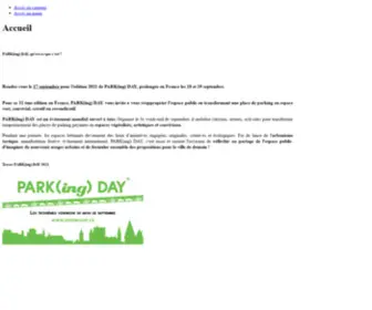 Parkingday.fr(Parking Day) Screenshot