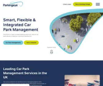 Parkingeye.com(UK Leading Car Park Management Services) Screenshot