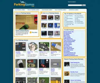 Parkinggamesfree.com(Parking Games) Screenshot