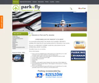 Parkingjasionka.pl(Park&Fly Parking samochodowy Jasionka) Screenshot