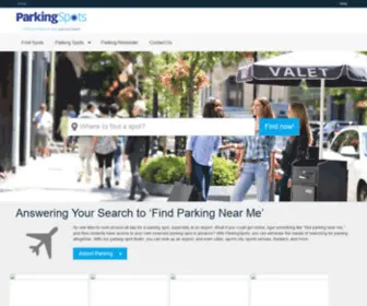 Parkingspots.com(Finding a parking spot) Screenshot