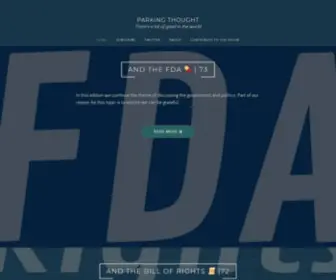 Parkingthought.com(Parking Thought) Screenshot