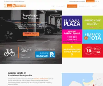 ParkingtXofre.es(San Sebastian Parking Barato PARKING TXOFRE %) Screenshot