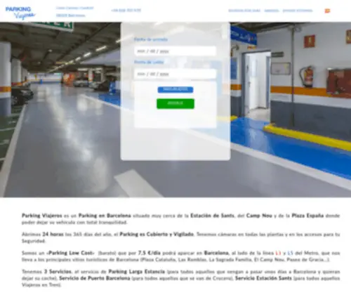 ParkingViajeros.com(Parking en Barcelona por 7) Screenshot