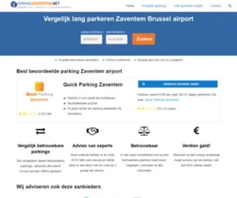 Parkingzaventem.net(Parking Zaventem) Screenshot
