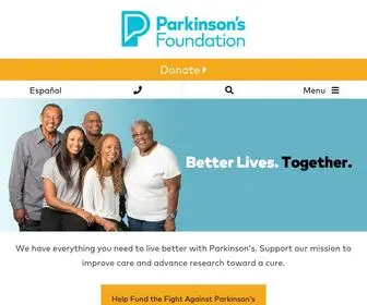 Parkinson.org(S Foundation) Screenshot