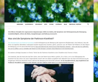 Parkinsonsaction.org(Die) Screenshot